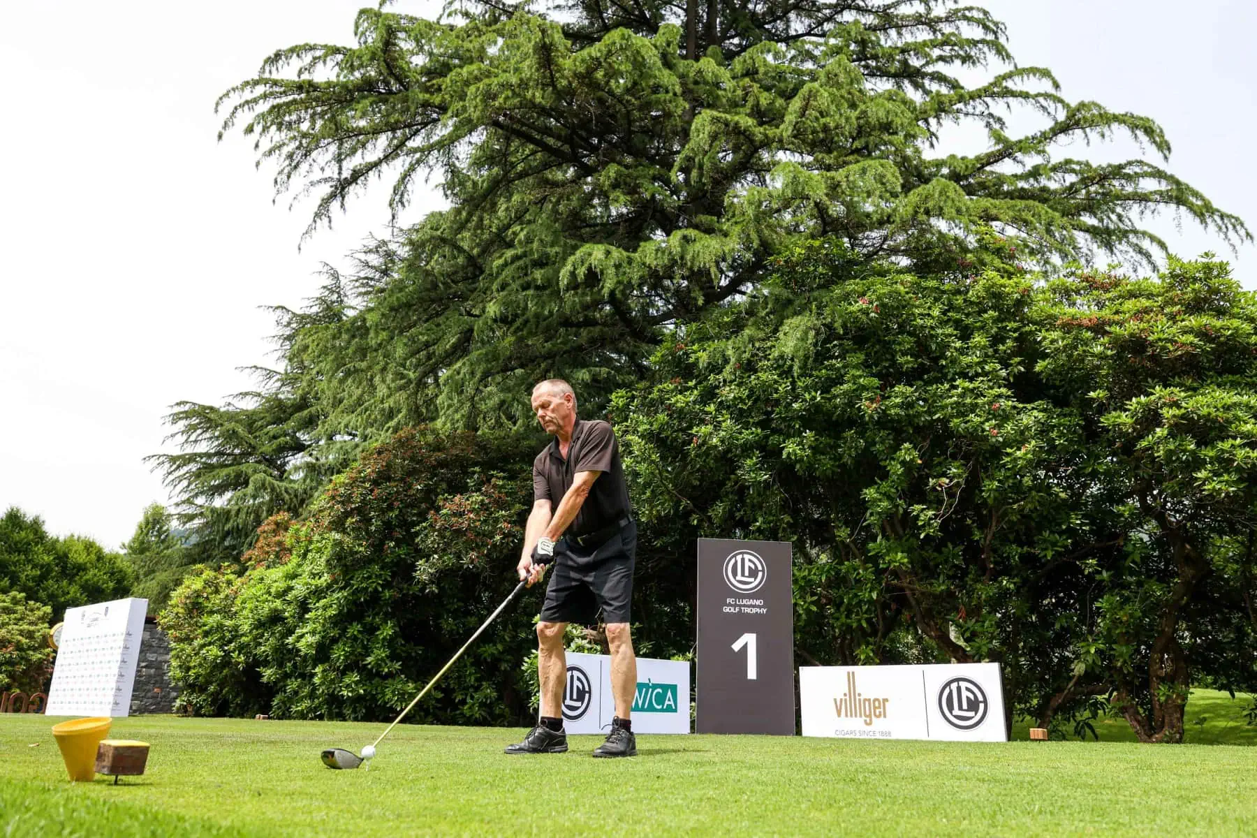Magliaso: torneo FC Lugano Golf Trophy. Nella foto, un momento durante il torneo.
© Ti-Press / Mattia Martegani Magliaso: torneo FC Lugano Golf Trophy. Nella foto, un momento durante il torneo.
© Ti-Press / Mattia Martegani