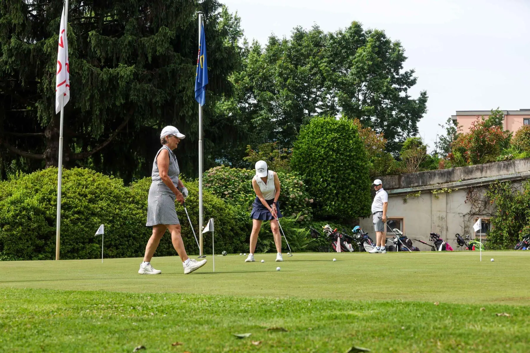 Magliaso: torneo FC Lugano Golf Trophy. Nella foto, un momento durante il torneo.
© Ti-Press / Mattia Martegani Magliaso: torneo FC Lugano Golf Trophy. Nella foto, un momento durante il torneo.
© Ti-Press / Mattia Martegani