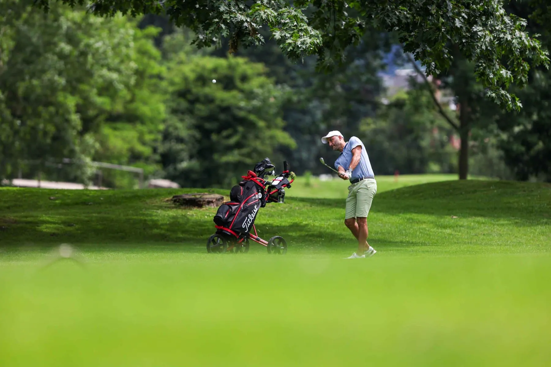 Magliaso: torneo FC Lugano Golf Trophy. Nella foto, un momento durante il torneo.
© Ti-Press / Mattia Martegani Magliaso: torneo FC Lugano Golf Trophy. Nella foto, un momento durante il torneo.
© Ti-Press / Mattia Martegani