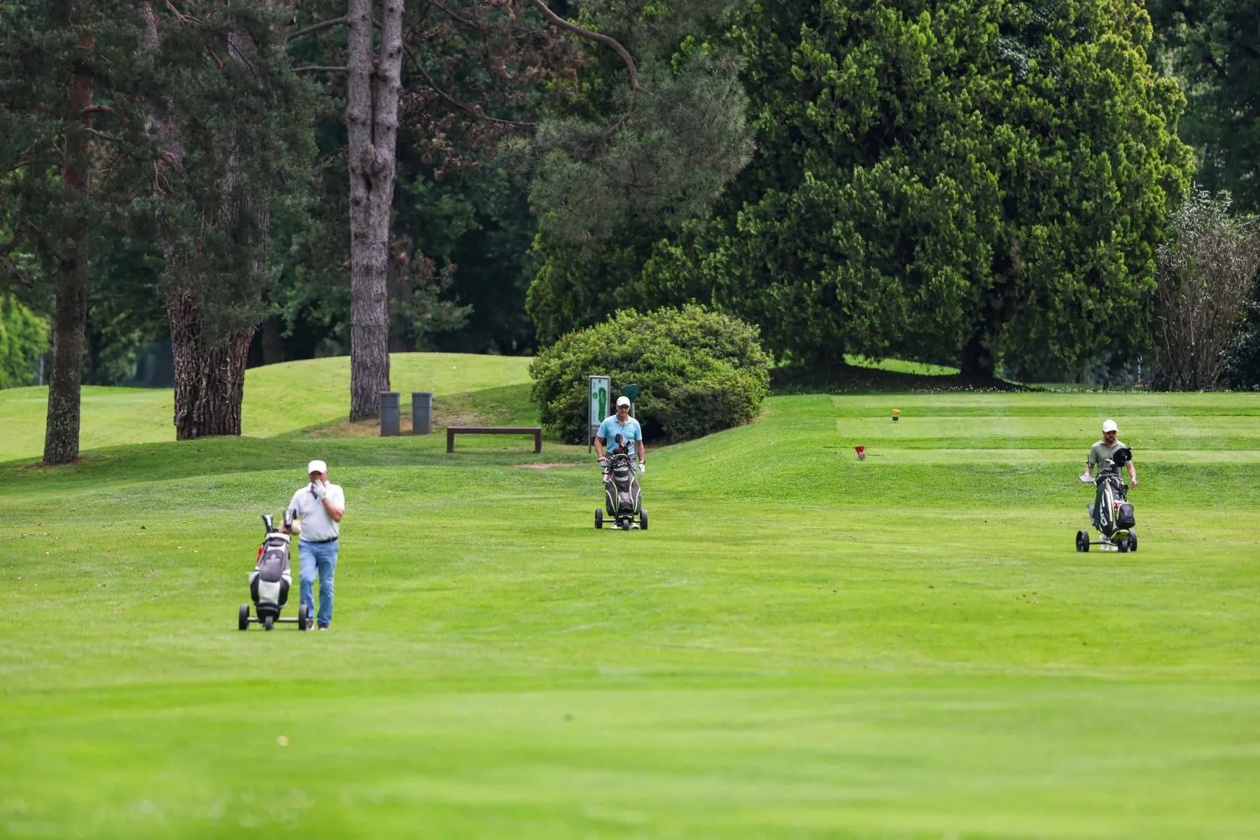 Magliaso: torneo FC Lugano Golf Trophy. Nella foto, un momento durante il torneo.
© Ti-Press / Mattia Martegani Magliaso: torneo FC Lugano Golf Trophy. Nella foto, un momento durante il torneo.
© Ti-Press / Mattia Martegani