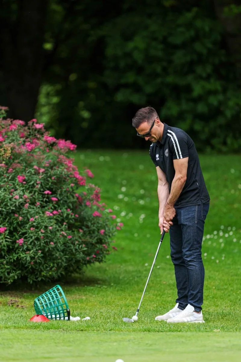 Magliaso: torneo FC Lugano Golf Trophy. Nella foto, un momento durante il torneo.
© Ti-Press / Mattia Martegani Magliaso: torneo FC Lugano Golf Trophy. Nella foto, un momento durante il torneo.
© Ti-Press / Mattia Martegani