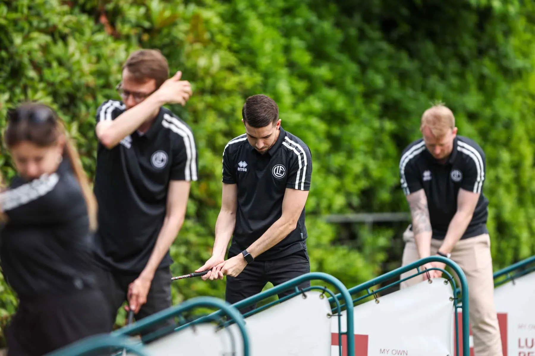 Magliaso: torneo FC Lugano Golf Trophy. Nella foto, un momento durante il torneo.
© Ti-Press / Mattia Martegani Magliaso: torneo FC Lugano Golf Trophy. Nella foto, un momento durante il torneo.
© Ti-Press / Mattia Martegani
