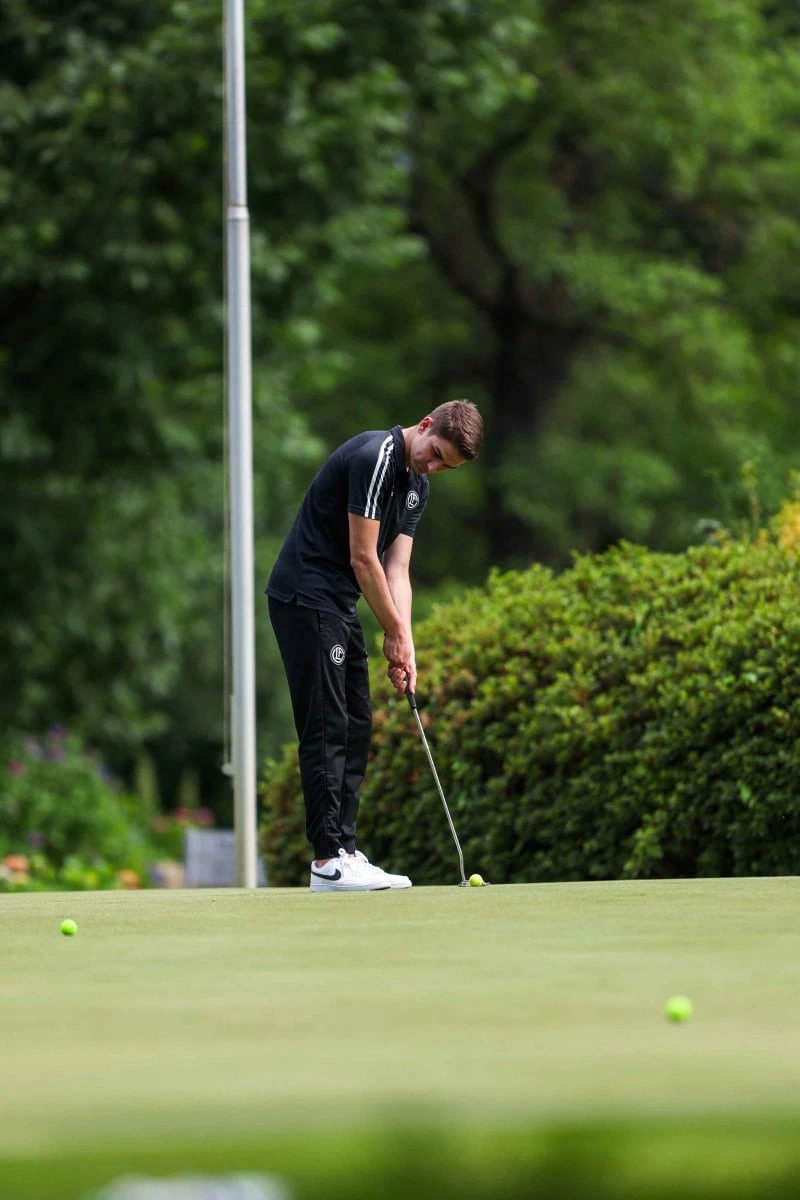 Magliaso: torneo FC Lugano Golf Trophy. Nella foto, un momento durante il torneo.
© Ti-Press / Mattia Martegani Magliaso: torneo FC Lugano Golf Trophy. Nella foto, un momento durante il torneo.
© Ti-Press / Mattia Martegani