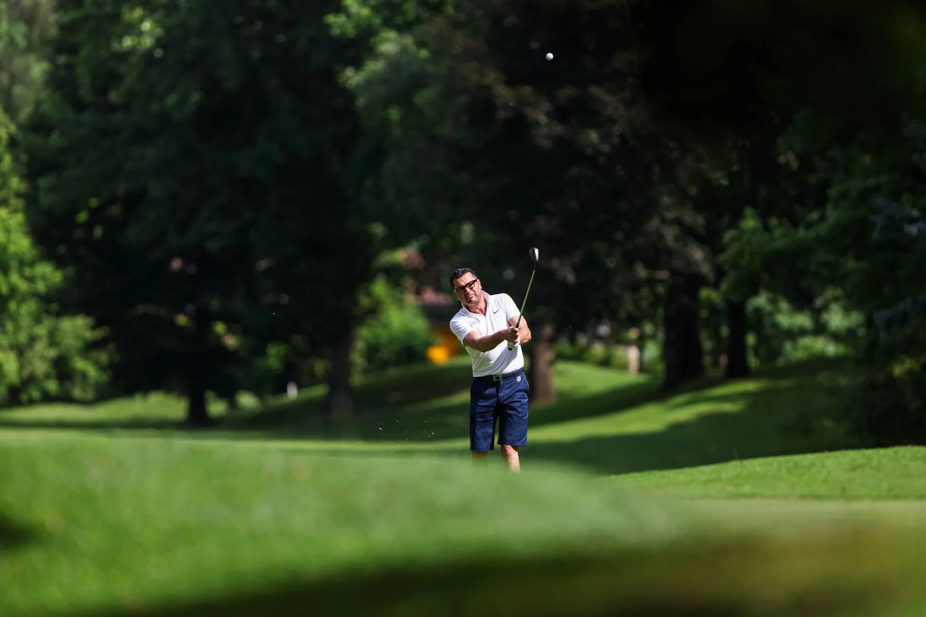 Magliaso: torneo FC Lugano Golf Trophy. Nella foto, un momento durante il torneo.
© Ti-Press / Mattia Martegani Magliaso: torneo FC Lugano Golf Trophy. Nella foto, un momento durante il torneo.
© Ti-Press / Mattia Martegani