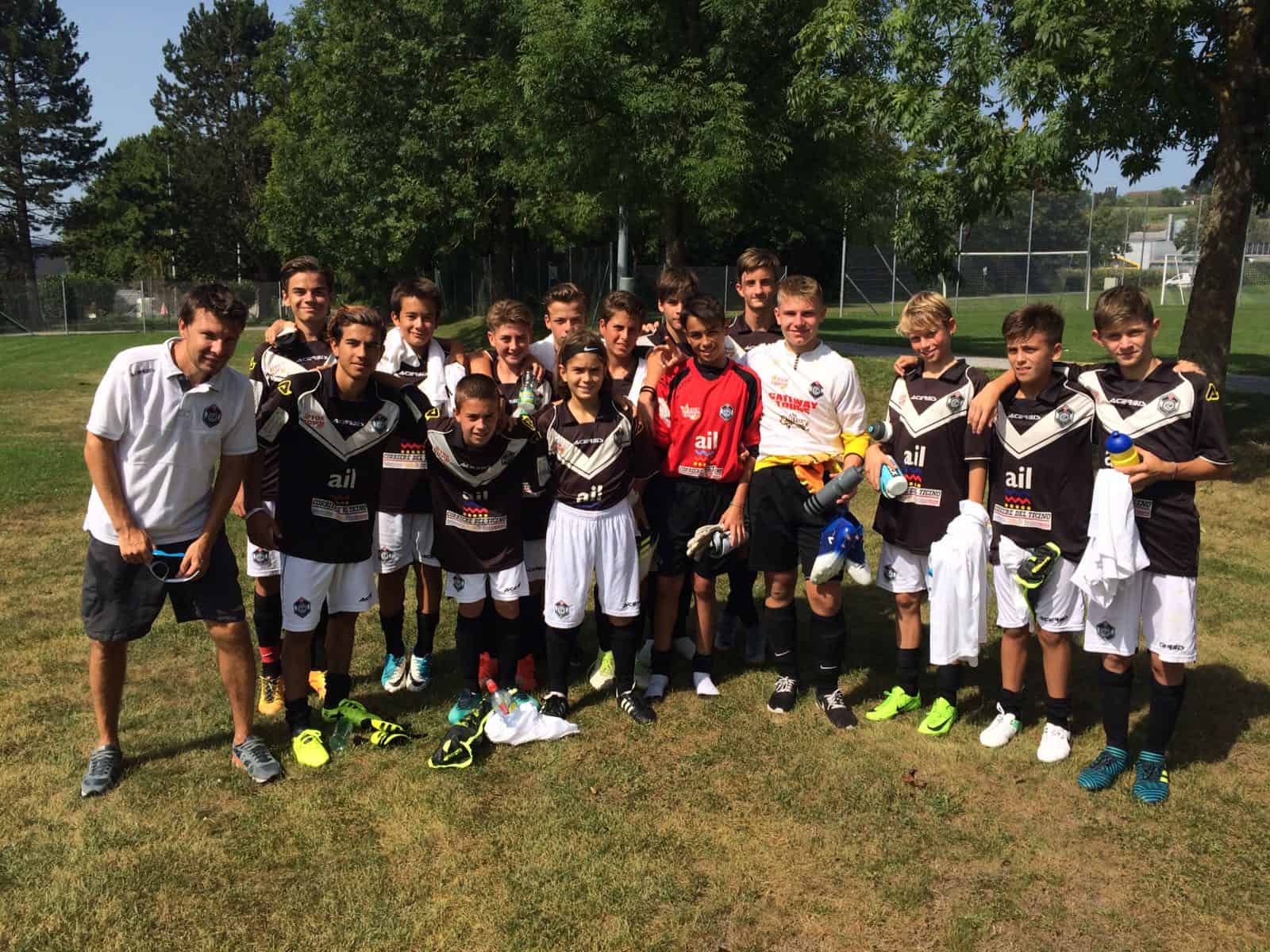 Under 14 vincente per 4-0 a Wohlen