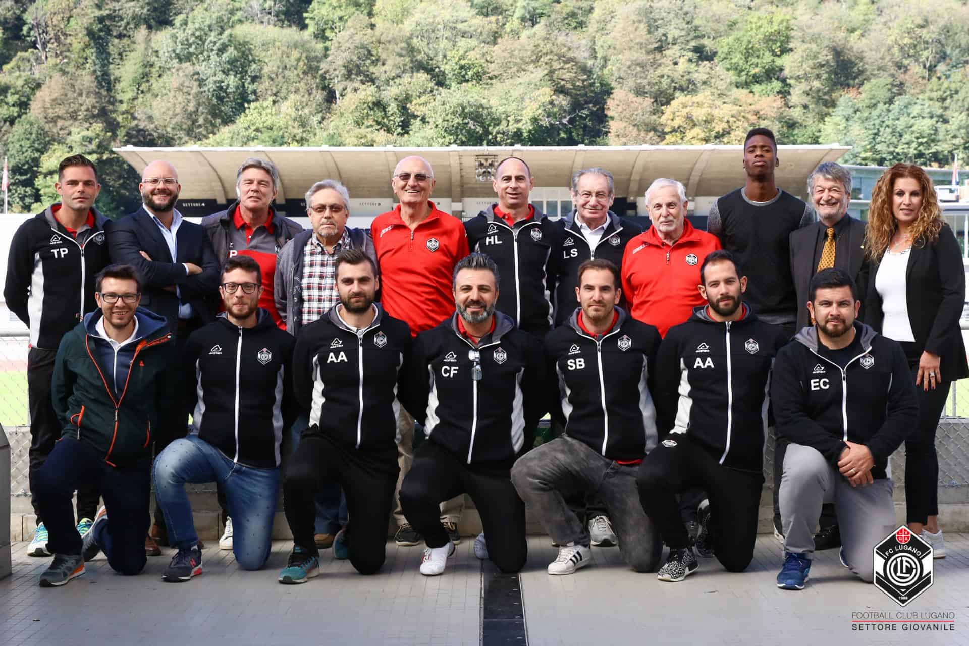 Football Club Lugano Settore Giovanile conferma al completo lo staff degli uffici.