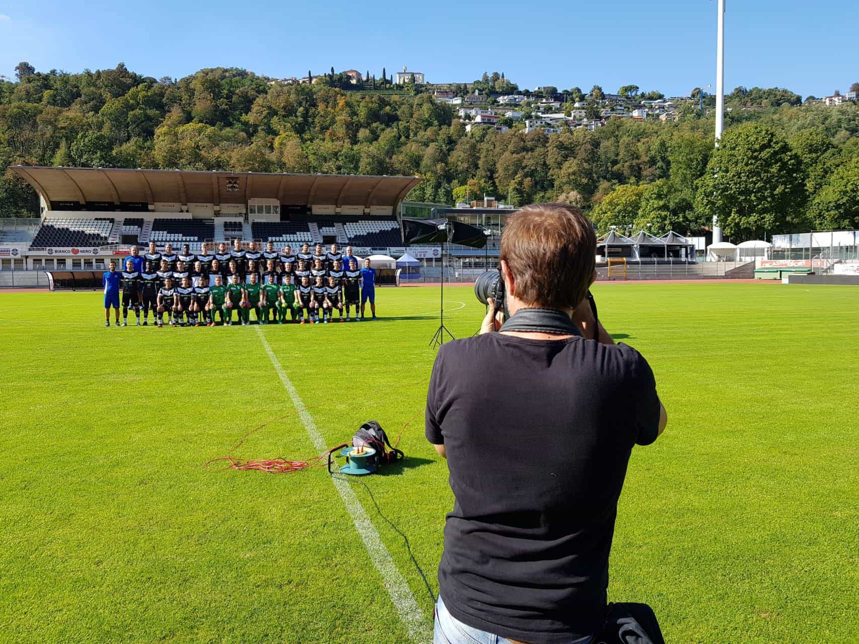 In posa per la foto ufficiale 2018/19 1