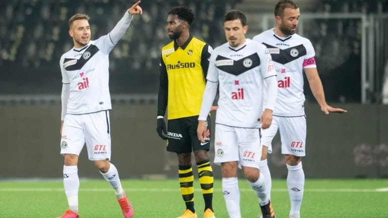 Young Boys-Lugano (2-1)
