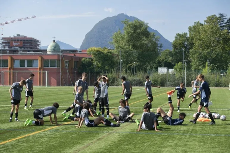 L'U16 dei Chicago Fire a Lugano