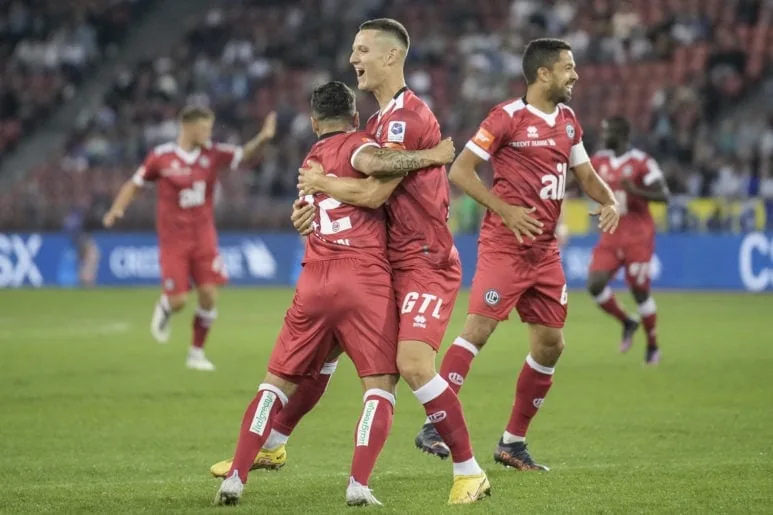 Mai avuto un possesso palla così alto al Kybunpark