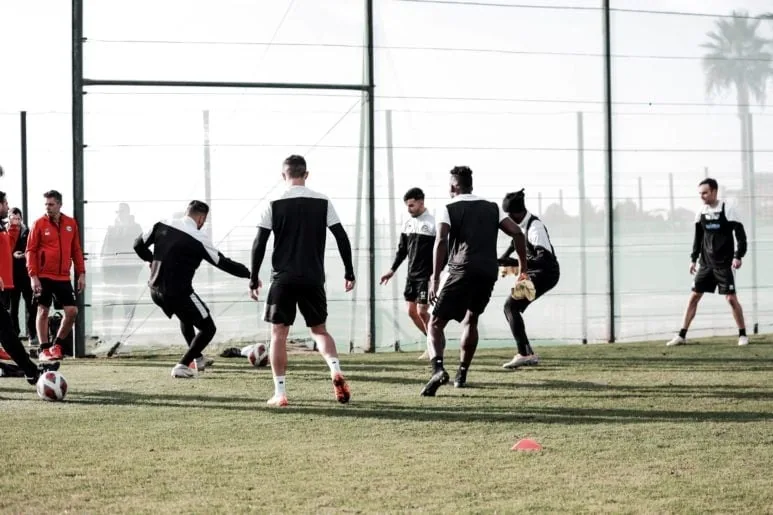 Bianconeri al lavoro a Benidorm