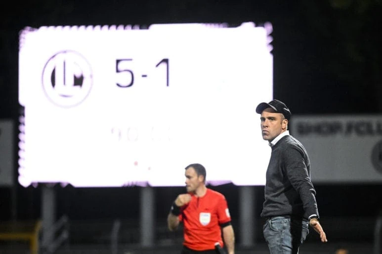 Manita del Lugano contro il GZ 1