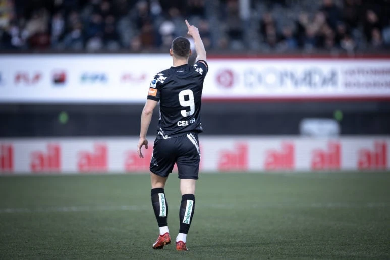 Žan Celar, 100 volte bianconero 1