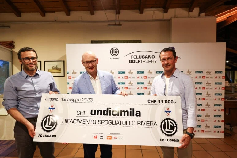 Sole e tanto divertimento per il primo 'FC Lugano Golf Trophy' 1