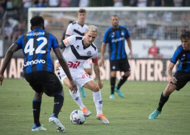 Contr l'Inter ad Appiano Gentile mercoledì 17 luglio 1