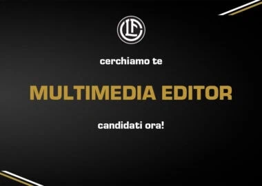 Vuoi fare parte del nostro team? Cerchiamo un multimedia editor