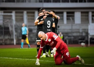 FC Lugano - Yverdon, Steffen gol 1-0