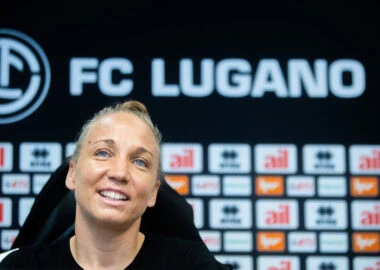 Gaëlle Thalmann preparatrice dei portieri e Brand Ambassador