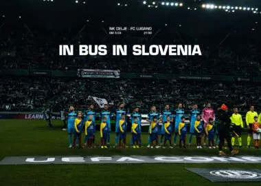 In bus in Slovenia per NK Celje-FC Lugano