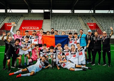 La gioia immensa della U15 nell'Oberland bernese