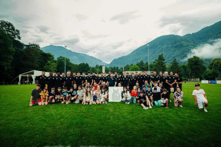 FC Lugano On Tour: sotto la pioggia ma con tanta allegria